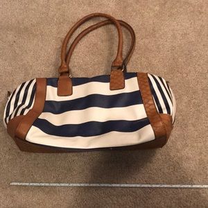 Used faux leather bag
